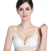 2018 Breast Feeding Cotton Maternity Bras Prevent Sagging Women Soutien Strip Print Nursing Bra Pregnant Underwear For Mom