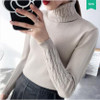 2018 Brand Cashmere Sweater Female turtleneck Knitted sweaters And Pullovers Long Sleeve winter Pull Femme Winter For Women