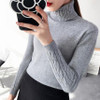 2018 Brand Cashmere Sweater Female turtleneck Knitted sweaters And Pullovers Long Sleeve winter Pull Femme Winter For Women
