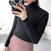 2018 Brand Cashmere Sweater Female turtleneck Knitted sweaters And Pullovers Long Sleeve winter Pull Femme Winter For Women