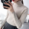 2018 Brand Cashmere Sweater Female turtleneck Knitted sweaters And Pullovers Long Sleeve winter Pull Femme Winter For Women