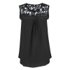 2018 Blusas Femininas Summer Women Blouse Lace Vintage Sleeveless Crochet Casual Shirts Tops Plus Size