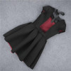 2018 Backless Bandage Party Dress Princess Women Black Sexy elegant Evening Victorian Summer dresses vestido de festa D0391