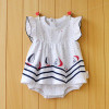 2018 Baby Rompers Summer Baby Girls Clothing Sets Cute Newborn Baby Clothes Toddler Baby Girl Clothes Roupa Infant Jumpsuits