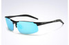 ELITERA Aluminum Magnesium Men's Sunglasses Polarized Coating Mirror Sun Glasses oculos Male Eyewear Accessories For Men E8177