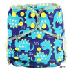 Elinfant OS Velour night AIO baby diaper reusable heavy wetter hybrid AI2 waterproof bamboo washable baby aio cloth diaper