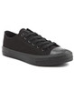 Elite Canvas Sneakers - Black