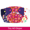 ElfDiaper New Born baby cloth diapers adjustable washable nappy tiny AIO pocket diaper high quality waterproof 2-6 KG