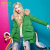 ELF SACK Winter Women Down Coats Plus Size low-high with a fur collar hood down coat medium-long female