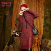 Elf SACK w autumn and winter faux two piece turtleneck knitted one-piece dress 2016 female fashion
