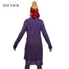 Elf SACK w autumn and winter faux two piece turtleneck knitted one-piece dress 2016 female fashion