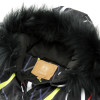Elf SACK w magic female detachable fur collar with a hood loose thickening down coat female long design
