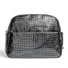 Eleindole Women Multifunctional Carriage Bags 18L Baby Care Bag Materniry Silver Female Fashion Backpacks with Stroller Straps