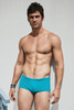 Elektrik Surface Turquoise Squarecut Swimsuit