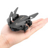 EBOYU(TM) S166HW Foldable RC Quadcopter Drone Altitude Hold &amp; Headless Helicopter w/ FPV Wifi 0.3MP Camera Ball Protector Guard