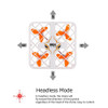 EBOYU(TM) 1602 Box Flyer 2.4G 6 Axis Gyro 3D Flip RC Helicopter Crashworthy Structure Mini RC Quadcopter Drone