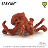 EASYWAY Animal Toys Set Plastic Octopus Toy Action Figure PVC Sea Life Decor Simulation Wildlife Model Ocean Party Decorations