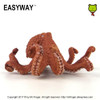 EASYWAY Animal Toys Set Plastic Octopus Toy Action Figure PVC Sea Life Decor Simulation Wildlife Model Ocean Party Decorations
