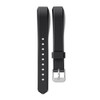 EastVita TPE Wristband Strap Bracelet with Secure Fasterner High Quality Metal Clasps for Fitbit Alta Bands Wrist Smartwatch B01