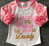 Easter baby girls love leopard three quarter cotton boutique cute top T-shirt raglans clothing ruffles little miss print prince