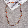 EAST WORLD Natural Amber Jewelry Flower Multicolor Baltic Amber Bead Necklace for Women Unique Gift Adult Necklace Etsy Supplier
