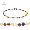EAST WORLD New Design Amber Bracelet/Necklace Baltic Natural Amber Baby Jewelry for Boy Girls Infant Teething Gifts Suppliers