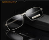 NOMANOV BRAND Custom Made Nearsighted Minus Prescription Polarized Sunglasses Men Al Mg Alloy Shield  -1 -1.5 -1.75 To -6