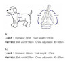 No-Pulling Dog Step-in Harness Leash Adjustable Solid Color Nylon Dog Training Walking Leash Collar for Small Medium Large Dogs