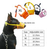 No Barking Nylon Mesh Dog Muzzle Anti Bite Pet Mask 4 sizes Adjustable 4 Colors