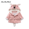 NNW 2017 Winter Hooded Baby Snowwear Baby Winter Coat Cartoon Hooded Boys Girls Thick Clothing Child Clothes 0-3Y for Kids