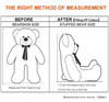 Niuniu Daddy,80cm/31.5" Inch,Plush Bear Skin ,semi-finished Toys Plush teddy bearskin birthday gift Free Shipping