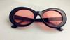 NIRVANA Kurt Cobain Classic Retro Mens Sunglasses Brand Designer Plastic Frame Oval Sun Glasses for Men Vintage Eyewear