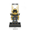 Ninjagoes legoingly Figure PG8077 Garmadon Shark Army Great White Puffer Lantern fish Lead Crab Jerry Hamer Building Blocks Toys