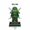 Ninjagoes legoingly Figure PG8077 Garmadon Shark Army Great White Puffer Lantern fish Lead Crab Jerry Hamer Building Blocks Toys