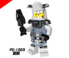 Ninjagoes legoingly Figure PG8077 Garmadon Shark Army Great White Puffer Lantern fish Lead Crab Jerry Hamer Building Blocks Toys