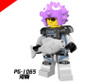Ninjagoes legoingly Figure PG8077 Garmadon Shark Army Great White Puffer Lantern fish Lead Crab Jerry Hamer Building Blocks Toys