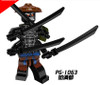 Ninjagoes legoingly Figure PG8077 Garmadon Shark Army Great White Puffer Lantern fish Lead Crab Jerry Hamer Building Blocks Toys