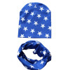 2018 New spring 20 colors star cotton baby hat scarf sets children hats beanies collars boys girls kids caps scarves child wraps