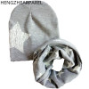 2018 New spring 20 colors star cotton baby hat scarf sets children hats beanies collars boys girls kids caps scarves child wraps