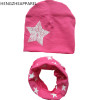 2018 New spring 20 colors star cotton baby hat scarf sets children hats beanies collars boys girls kids caps scarves child wraps