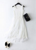 2018 New Sexy Spaghetti Strap Patchwork Mesh Dress Spring Summer Women Gauze Lace Tank Dress Basic Sundress Party Vestidos
