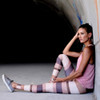 2018 New Printed Leggings Push Up Elastic Fitness Legging For Women Fashion Patchwork Dry Quick Breathable Sporting Slim Pants