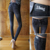 2018 New Jeans Fashion Sexy Slim Fit Jeans Women Pencil Pants Autumn And Winter Skinny Trousers For Lady Jeans Femme Plus Size