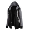 2018 New Fashion Women Sweatshirts Zipper Hooded Long Sleeve Ladies Hoodie Fall Winter Ladies Coats