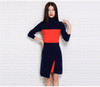 2018 New Fashion Women sweater Cashmere Knitted long Sweaters female Turtleneck Autumn Winter Warm Pullover Women Clothes