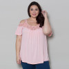 2018 New Fashion Women Off Shoulder Summer Tops Short Sleeve Lace Patchwork Loose Casual Plus Size Women Blouses Shirts 5XL 6XL