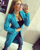 2018 New Fashion Women Knitted Sweater Coat Autumn And Spring Long Sleeve Cardigan Jacket Female Casual Outwear Tops pull Femme