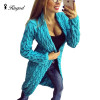 2018 New Fashion Women Knitted Sweater Coat Autumn And Spring Long Sleeve Cardigan Jacket Female Casual Outwear Tops pull Femme