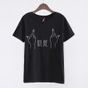 2018 New Fashion T-shirt Women BOY BYE Letter Printing T Shirt Women Tops Casual Brand Tee Shirt Femme Woman Clothing 62474