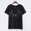 2018 New Fashion T-shirt Women BOY BYE Letter Printing T Shirt Women Tops Casual Brand Tee Shirt Femme Woman Clothing 62474